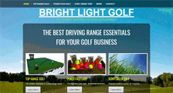 Desktop Screenshot of brightlightgolf.com